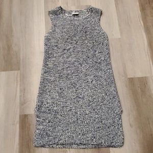 Knit shift dress